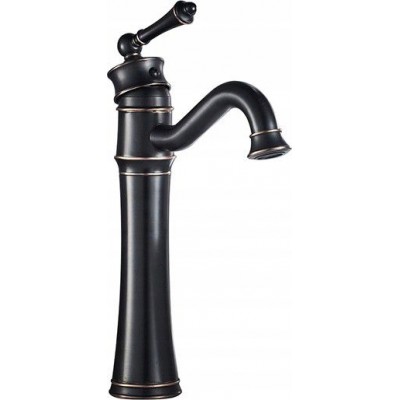 Смеситель для умывальника высокий REA VINTAGE OLD BLACK